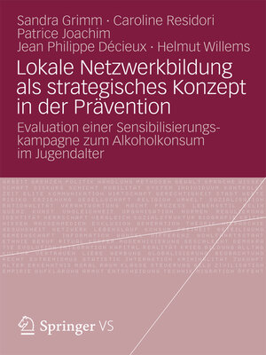 cover image of Lokale Netzwerkbildung als strategisches Konzept in der Prävention